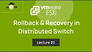 Teaser of Lecture 20. Rollback and Recovery of Management Network in VMware vDS: ESXi Networking
