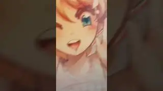 Barbie as a cute anime girl