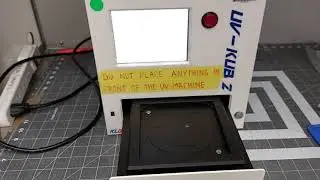 UV KUB 2, a portable photo lithography, mask aligner