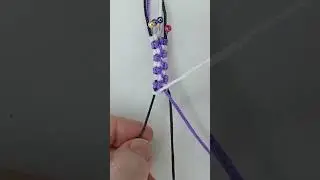 узел фриволите на 4х нитях