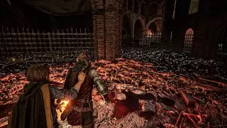 Massive Rats Horde Attack - Escape from Rat Horde [4k 60FPS]  A Plague Tale: Requiem Gameplay