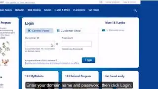 How to update your nameservers at 1and1.com? - HOSTIMUL