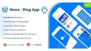 How to Wordpress Make News App || News App Source Code Free Download || WP News App for WordPress