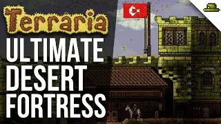 Ultimate Desert Fortress | TERRARIA SPEED BUILD
