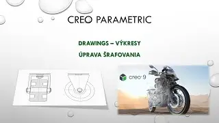 Creo 9 Výkresy Úprava šrafovania