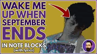 Green Day - Wake Me Up When September Ends ♪ Minecraft Note Block Song (Lyrics)
