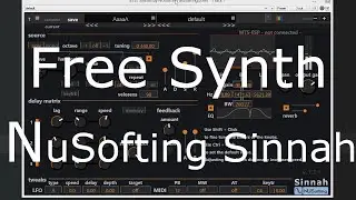 Free Vst - NuSofting Sinnah  - No Talking