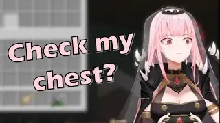 Calli checks her chest for milk