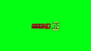 Knock out, round 1, VS, green screen