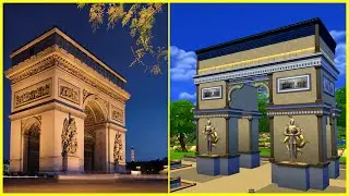 Sims 4 Speedbuild: ★ Arc de Triomphe | triumphal arch ★