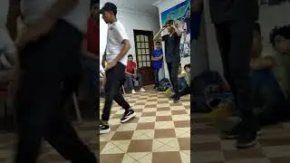 تحدي رقص بين مهند كريزبو وحماصه بوبينج / mohaned cresbo vs hamasa
