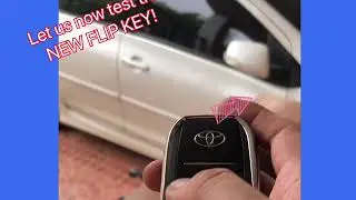 How to convert to flip key_Toyota Vios gen 2