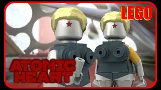 Кастомные минифигурки ATOMIC HART близняшки из Лего  // Custom ATOMIC HEART twins Lego Minifigures
