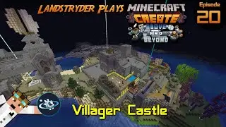 Create Above and Beyond -e20- Villager Castle