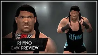WWE 2K17 PS3/Xbox 360 - Rhyno Preview