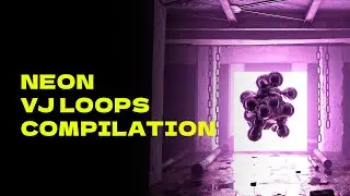 NEON VJ LOOPS - 4K Visuals Compilation for DJ, VJ & more!