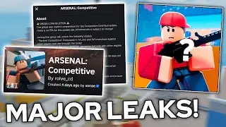 SECRET COMPETITIVE GAMEMODE LEAKED, NEW ICON, AND MORE... (Roblox Arsenal)
