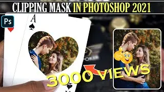 How To Apply Clipping Mask In Photoshop 2021 I Photoshop Tutorial