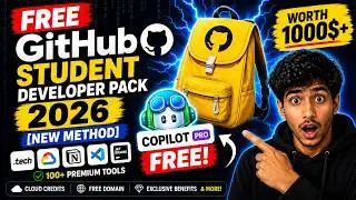 How to Get GitHub Student Developer Pack FREE in 2026 | Github Copilot FREE