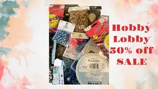 Hobby lobby 50% off SALE