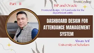 Dashboard Design for Admin and Normal User of Attendance Management System #banglatutorial #java