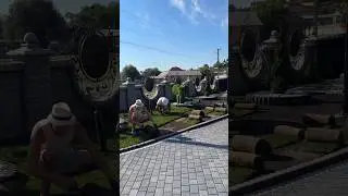 Озеленение, устройство газона в Москве и области #москва #благоустройство #газон