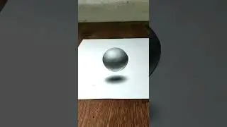 3D Art Anamorphic illusion 🤯 