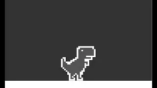 Chrome Dino with C, SDL2 and OpenGL