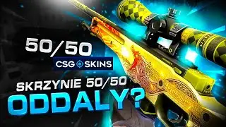 🤯 SKRZYNIE 50/50 ODDAŁY? | CSGO-SKINS