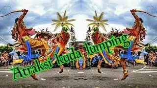 Viral anak kecil main kuda lumping, lucu & unik