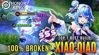 100% BROKEN!! Xiao Qiao's Unreal Burst Magic Damage - Top 1 Best Build | HOK