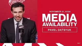 Pavel Datsyuk Media Availability | Hockey Hall of Fame Night