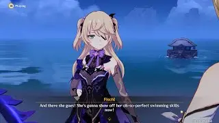 Fischl speaking normally?? - Genshin Impact