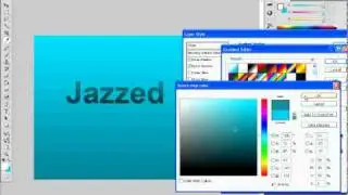 how to make the Photoshop Icon text effect
