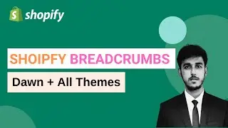 How to add Breadcrumbs to The Shopify Dawn Theme or Any Shopify Themes