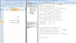 Excel VBA Topic 2.3 - Variables