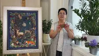 Набор для вышивания нитками «Таинственный лес» 🦌 и АКЦИЯ!