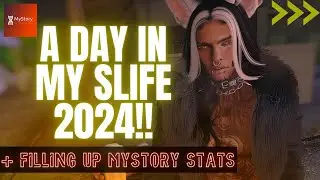 A Day In My SLife | Filling Up Mystory Stats For Free | Second Life