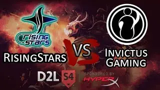RisingStars vs iG - Game 2/3 - DoTA 2 League S4 Highlights