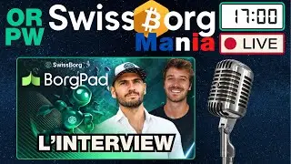 ORPW 💚 #SwissBorg Mania 🇫🇷 : Interview BORGPAD - Bêta Limit Orders