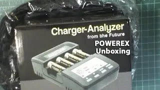 powerex battery charger  analyzer Unboxing