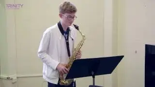 Trinity College London Grade 5 Saxophone Improvisation Test (stylistic stimulus)