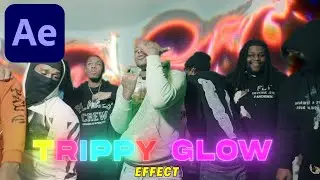 TRIPPY GLOW MUSIC VIDEO EFFECT [After Effects]