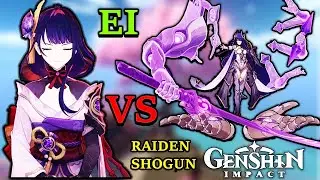 Ei vs Raiden Shogun Fight | Genshin Impact 2.5