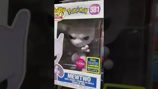 Flocked Mewtwo - SDCC 2020 Exclusive Funko Pop - October 2020