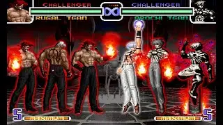 KOF 2002 Rugal Team Vs Orochi Team