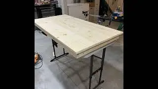 Wood Table top cover for a Costco adjustable table