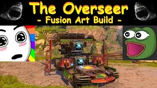 Crossout Gameplay 23► The Overseer  [Fusion Art Build]
