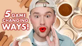 5 WAYS to Use Powder Foundation!!! GAME CHANGERS!