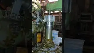 Нарезка зуба на вал-шестерне модуль